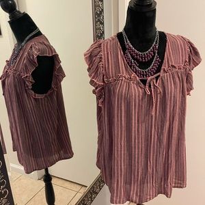 Blouse. Thin stripes …